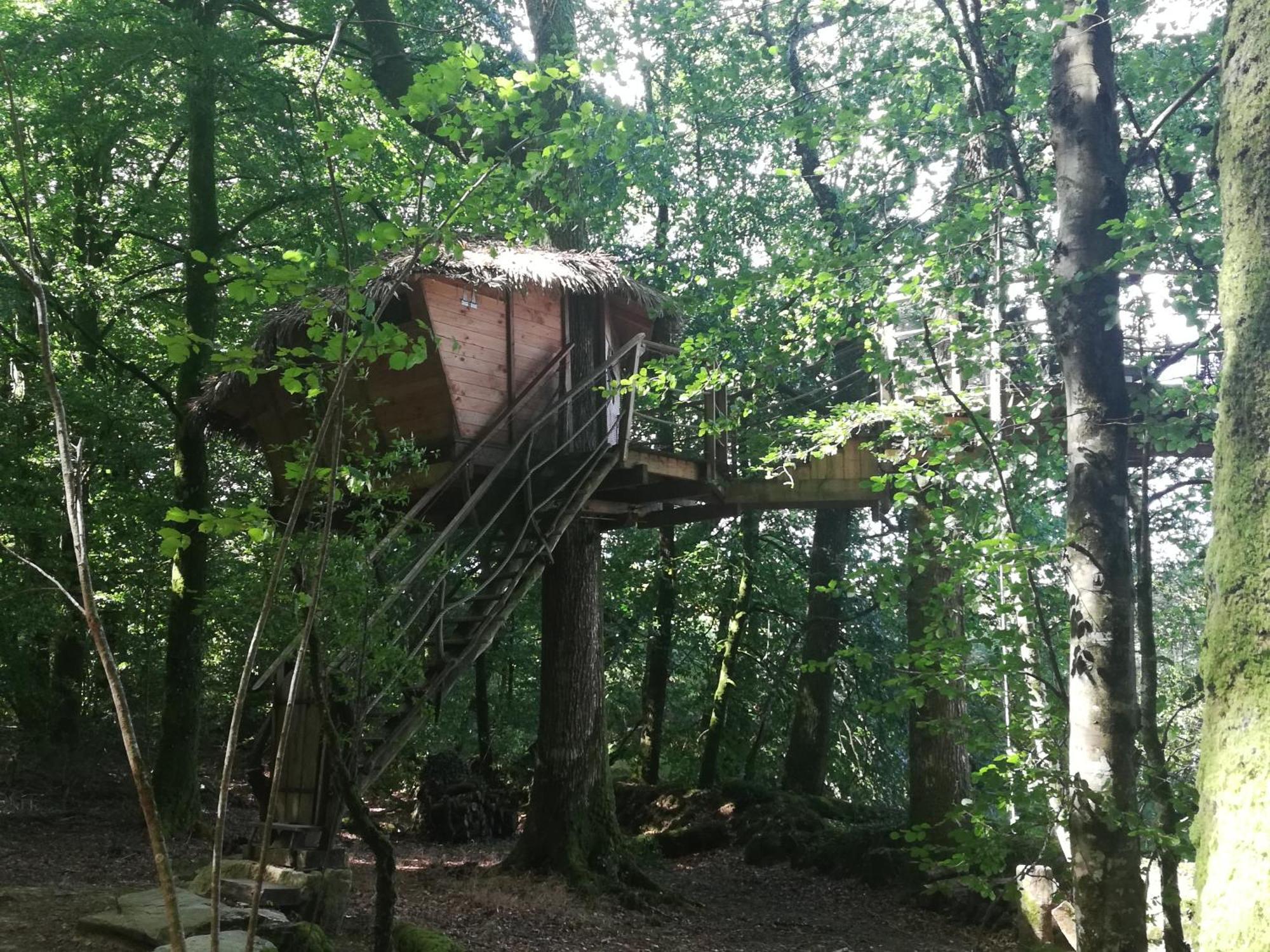 Les Hebergements Insolites De Quenecan Lodge Perret (Morbihan)